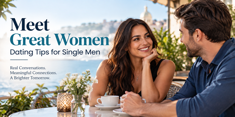 How to Meet Great Women: Dating Tips for Single Men of Any Age