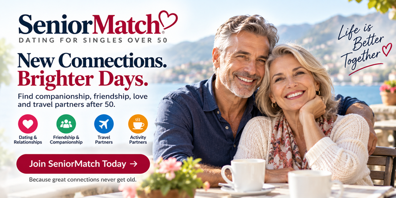 SeniorMatch: Online Dating for Singles Over 50